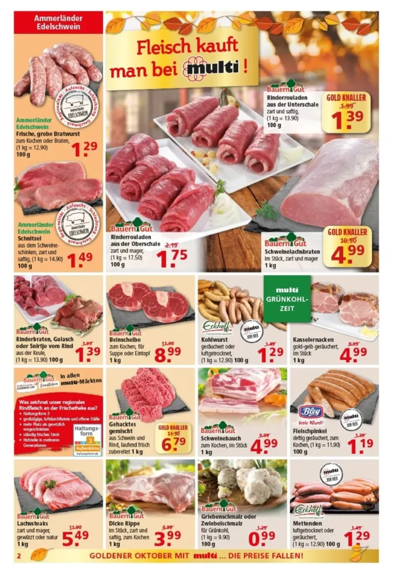 Multi Markt Prospekt vom 26.10.2026, Seite 2