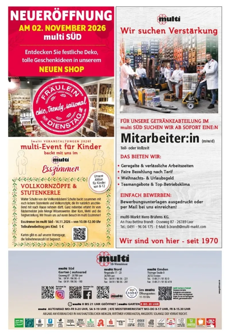 Multi Markt Prospekt vom 26.10.2026, Seite 20