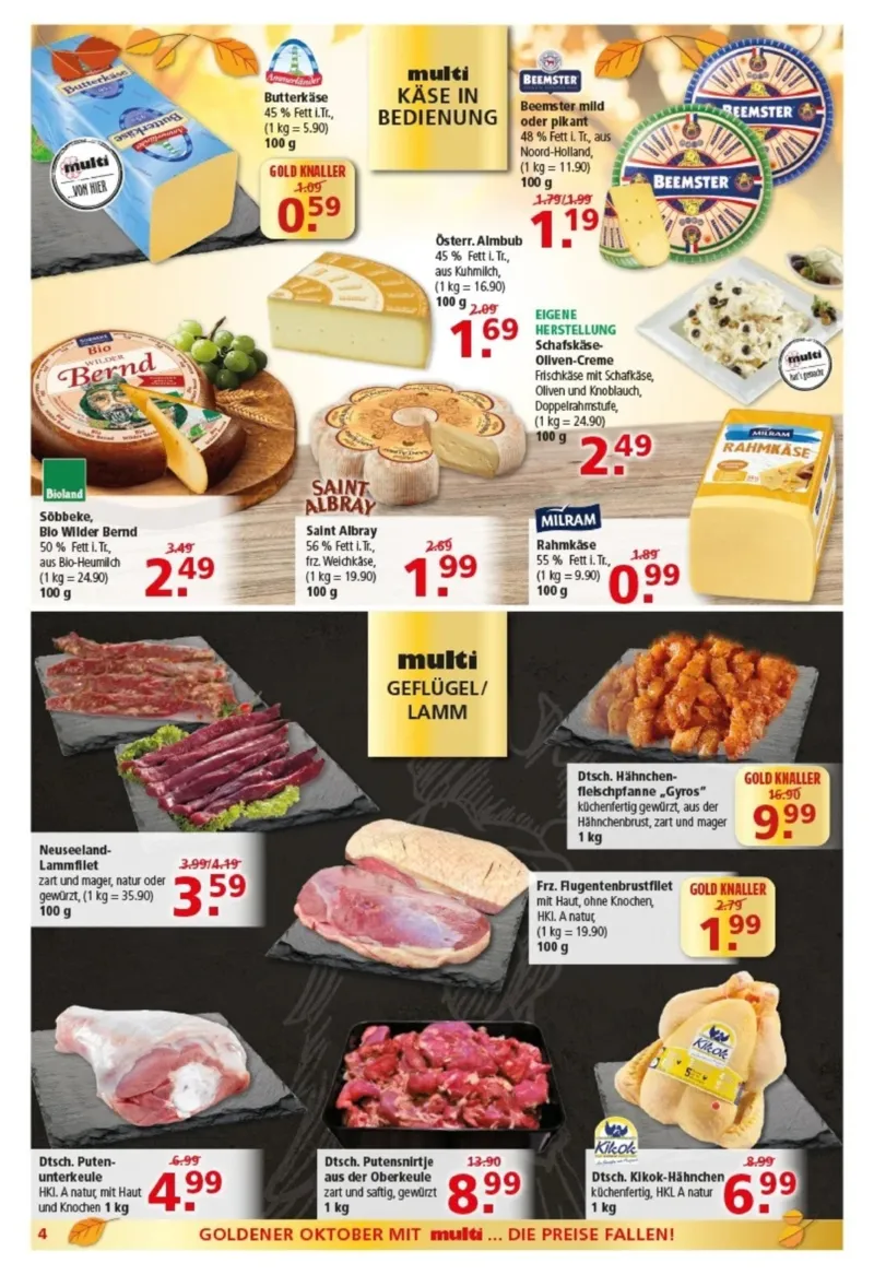 Multi Markt Prospekt vom 26.10.2026, Seite 4