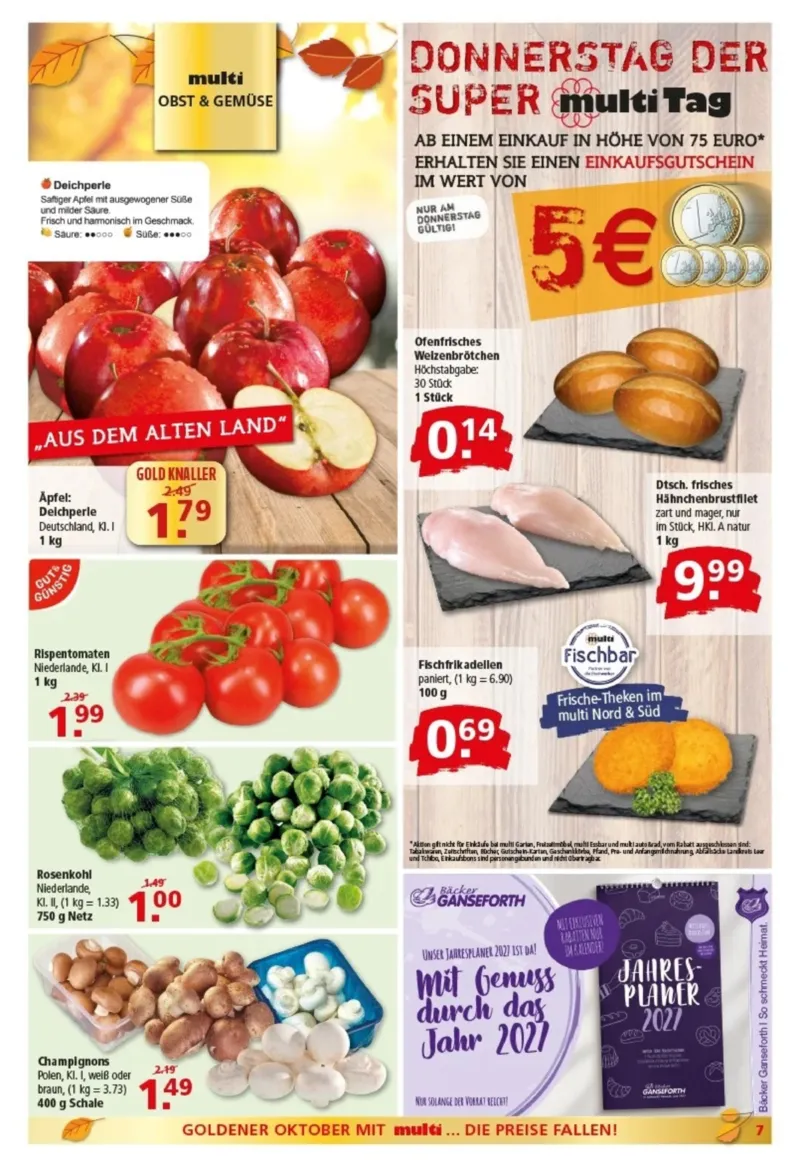 Multi Markt Prospekt vom 26.10.2026, Seite 7