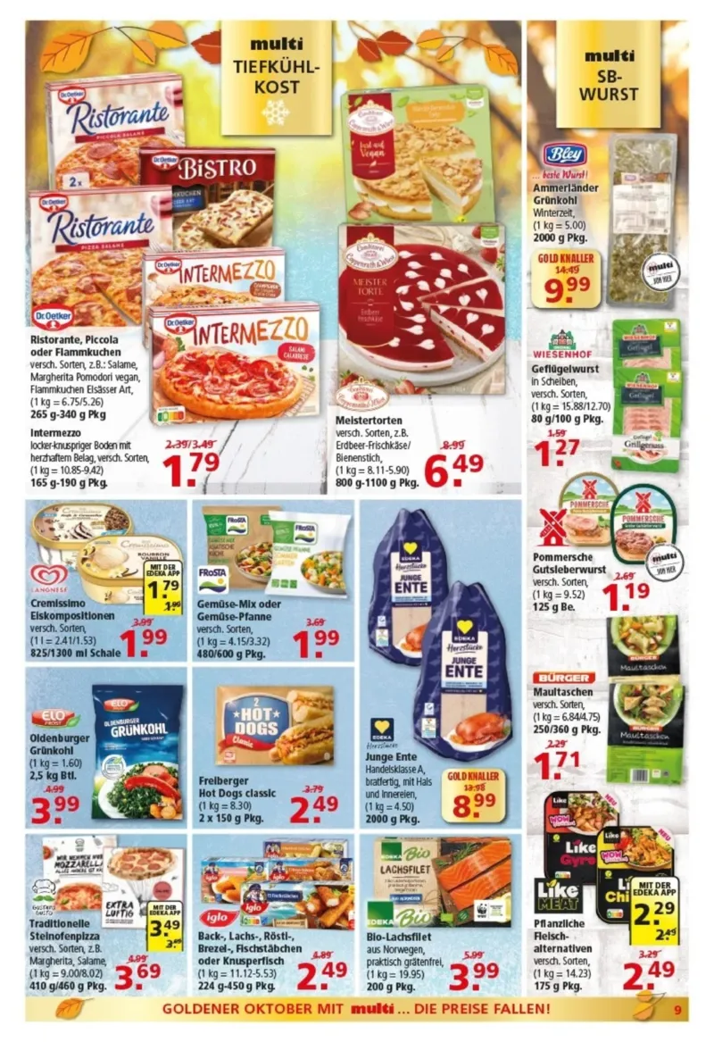Multi Markt Prospekt vom 26.10.2026, Seite 9
