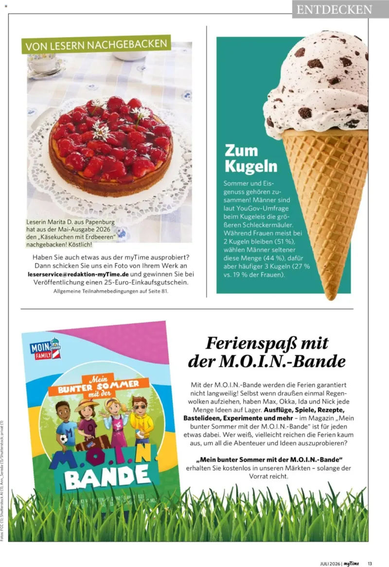 myTime.de Prospekt vom 01.07.2026, Seite 13