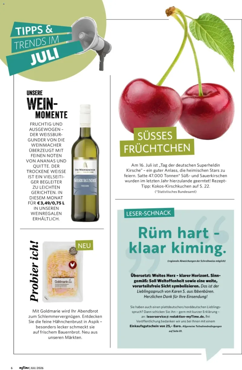 myTime.de Prospekt vom 01.07.2026, Seite 6