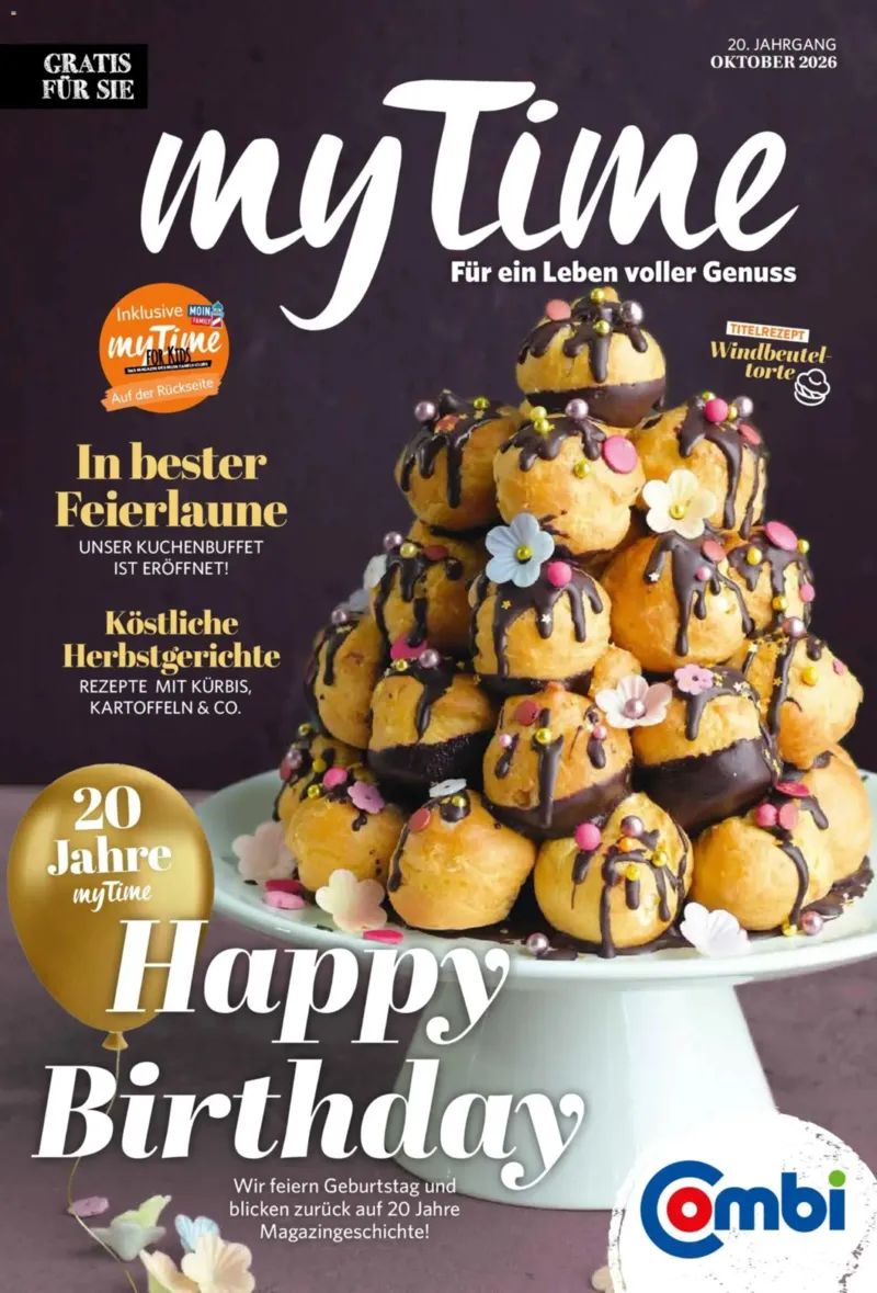 myTime.de Prospekt vom 01.10.2026, Seite 1