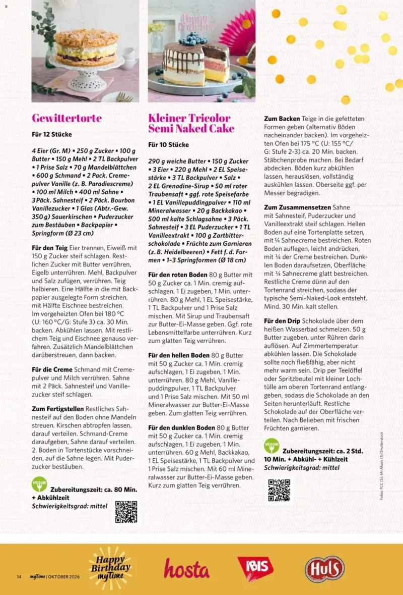 myTime.de Prospekt vom 01.10.2026, Seite 14