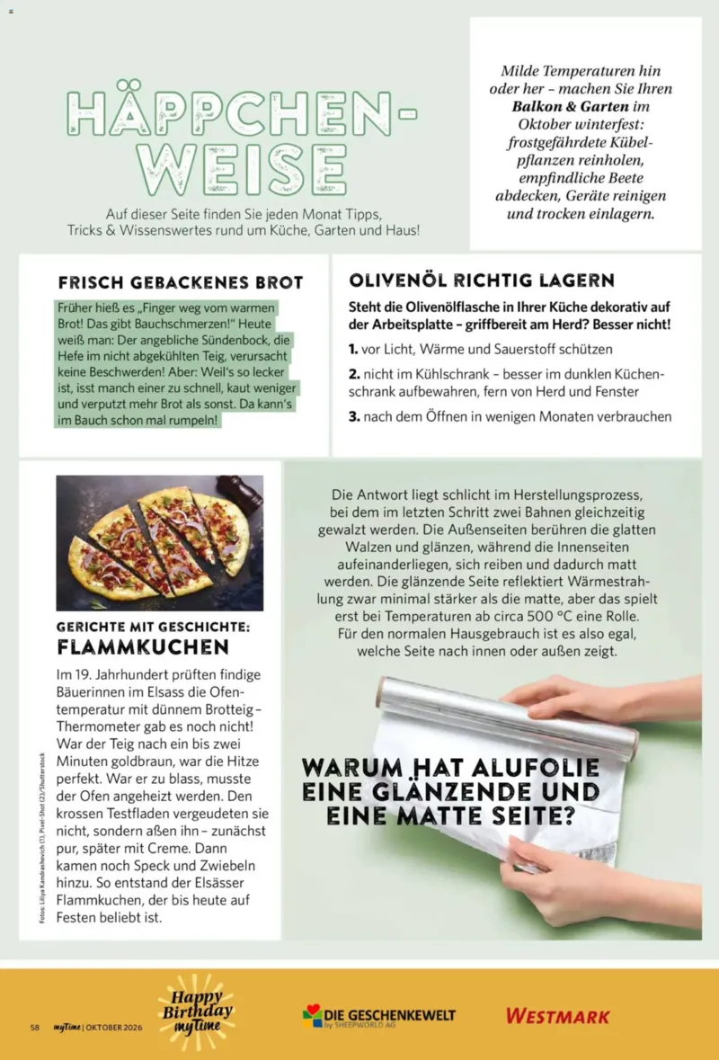 myTime.de Prospekt vom 01.10.2026, Seite 58
