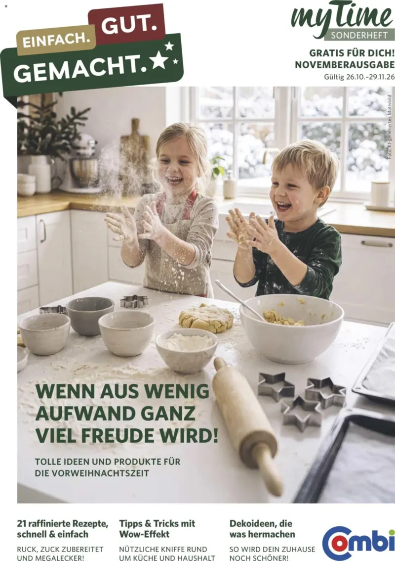 myTime.de Prospekt vom 26.10.2026, Seite 1