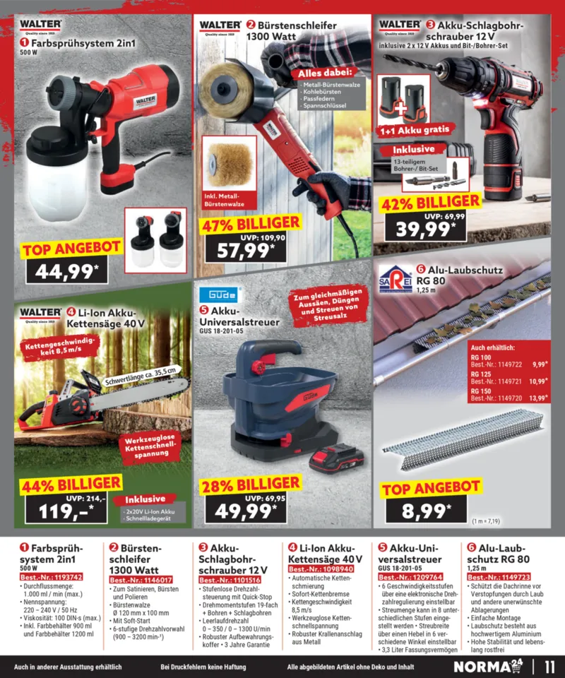 Norma Prospekt vom 01.11.2025, Seite 11