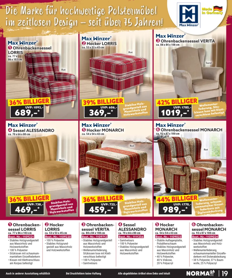 Norma Prospekt vom 01.11.2025, Seite 19