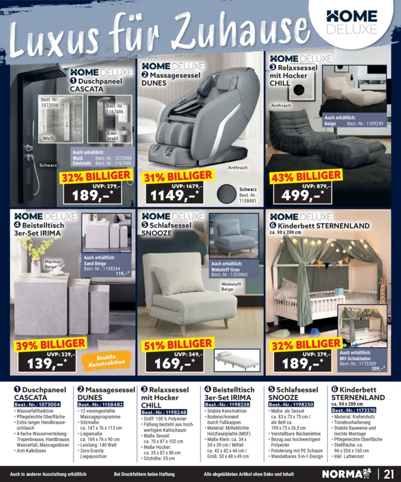 Norma Prospekt vom 01.11.2025, Seite 21