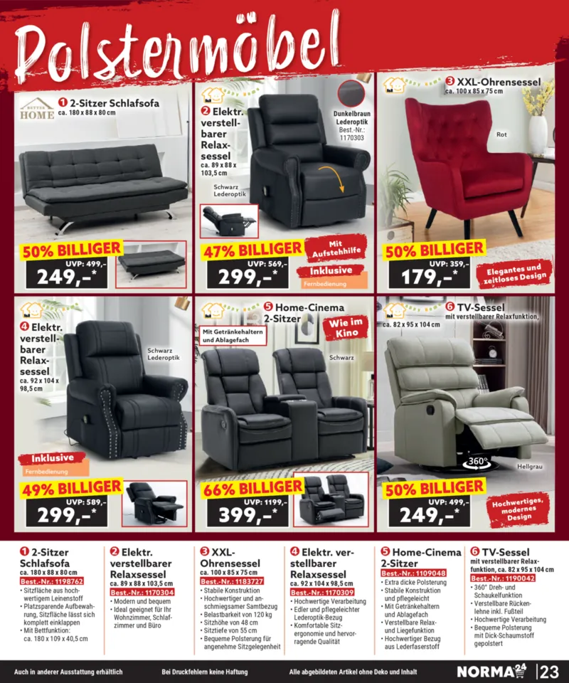 Norma Prospekt vom 01.11.2025, Seite 23