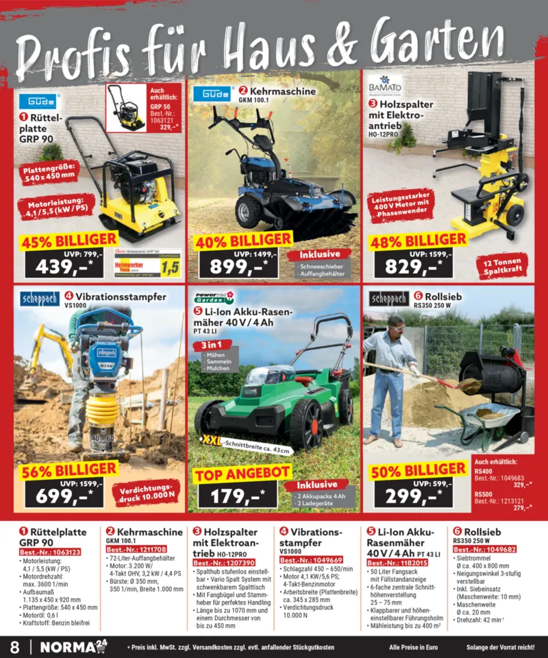 Norma Prospekt vom 01.11.2025, Seite 8