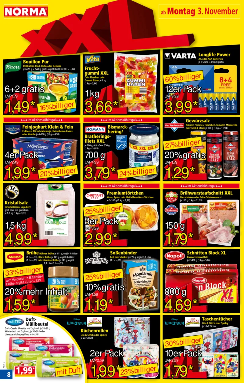 Norma Prospekt vom 03.11.2025, Seite 8