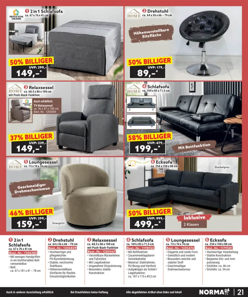 Norma Prospekt vom 01.12.2025, Seite 21