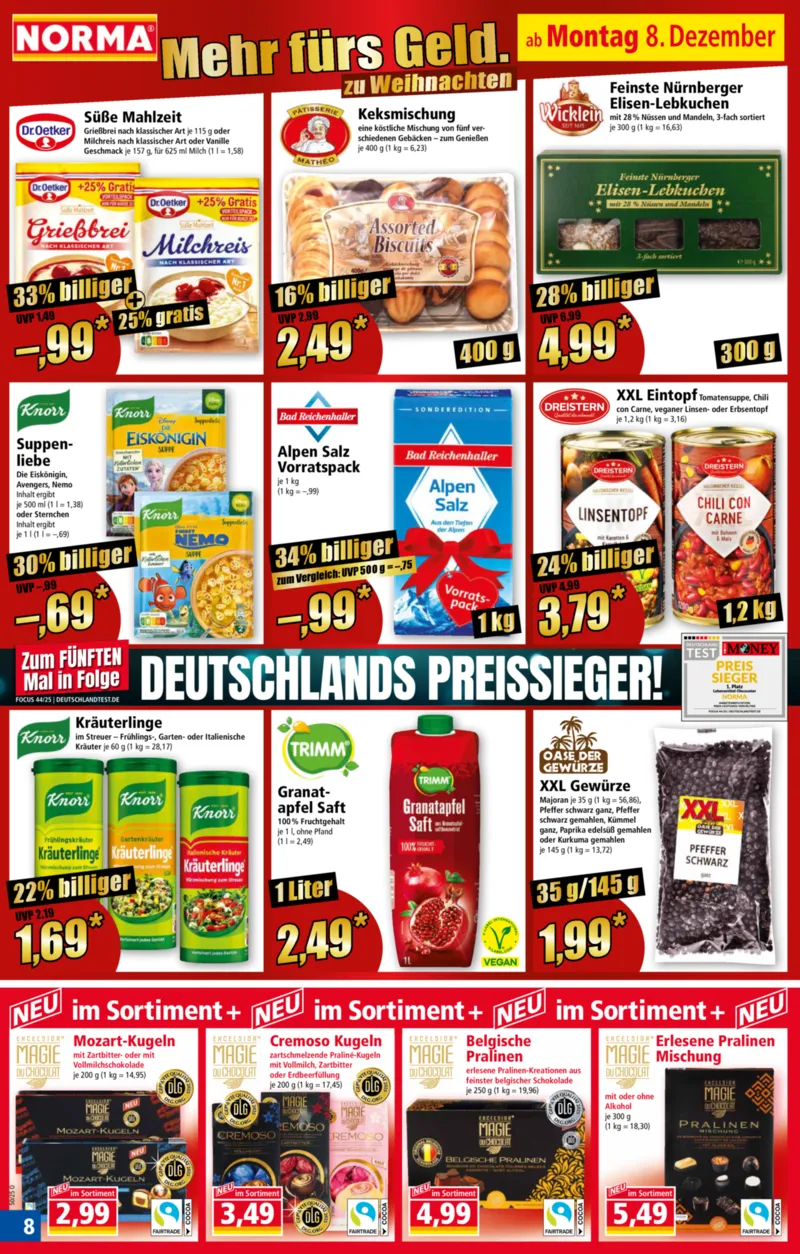 Norma Prospekt vom 08.12.2025, Seite 8