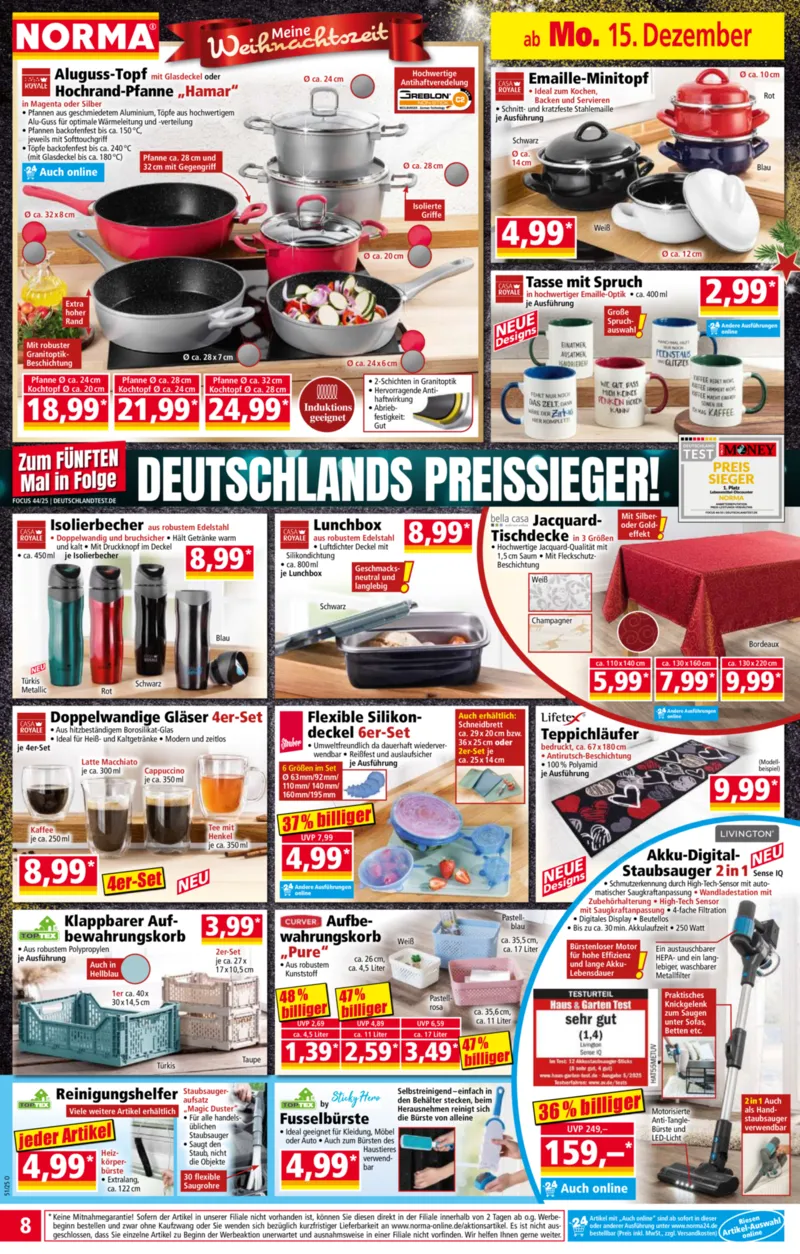 Norma Prospekt vom 15.12.2025, Seite 8