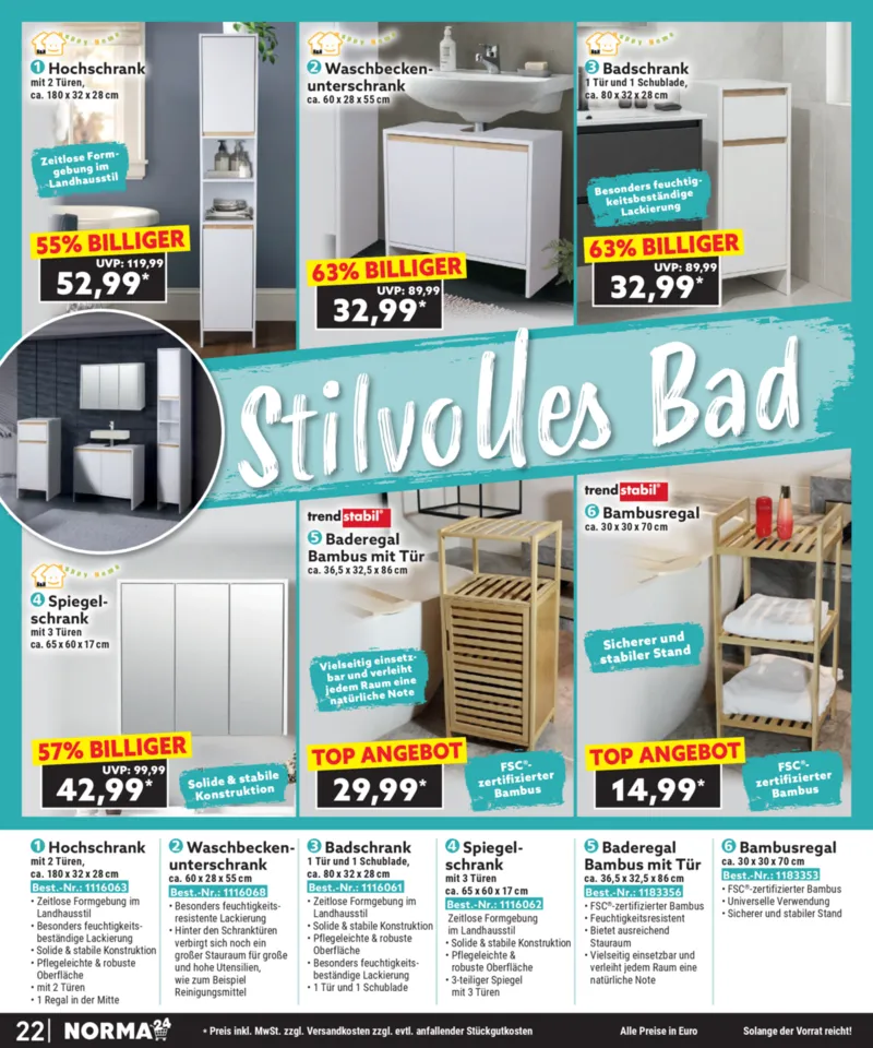 Norma Prospekt vom 01.01.2026, Seite 22