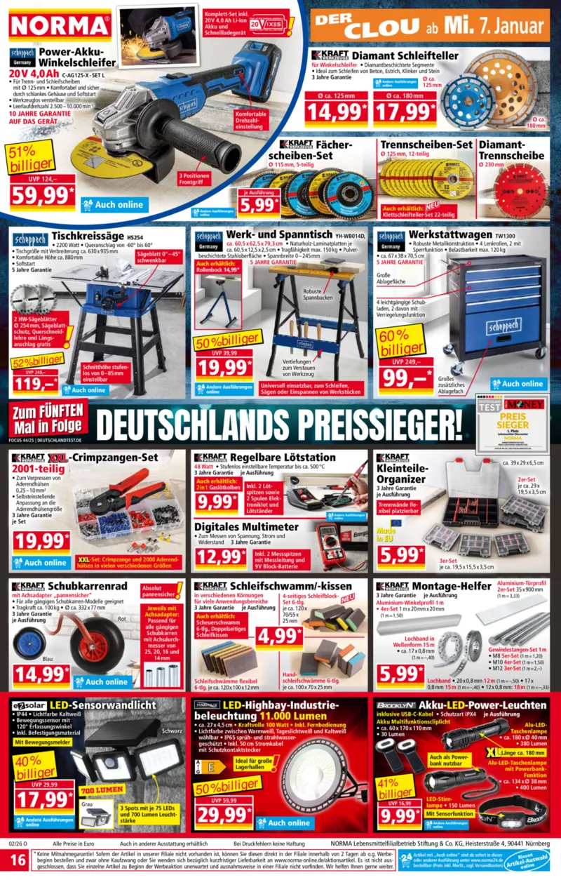 Norma Prospekt vom 05.01.2026, Seite 16