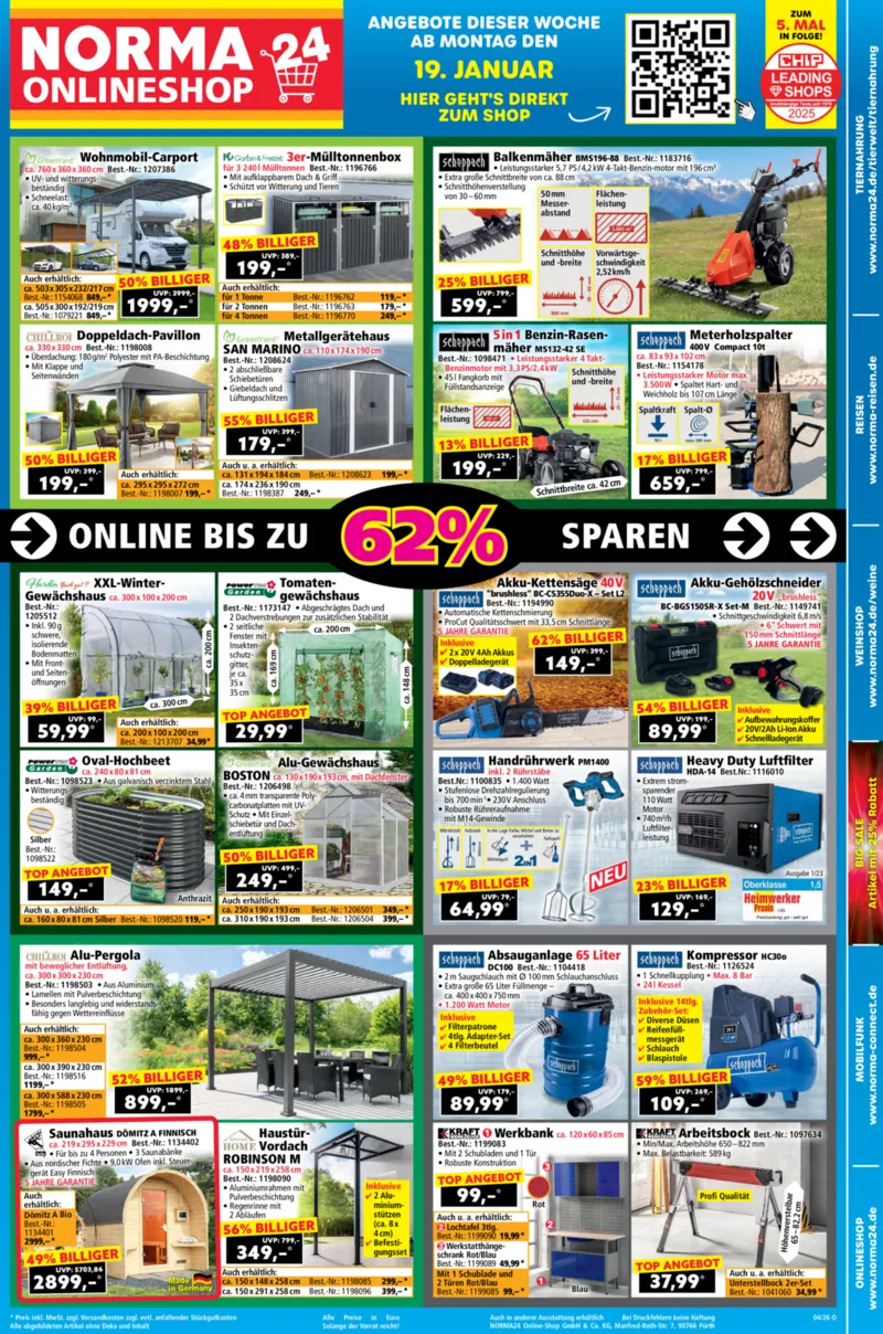 Norma Prospekt vom 09.01.2026, Seite 1