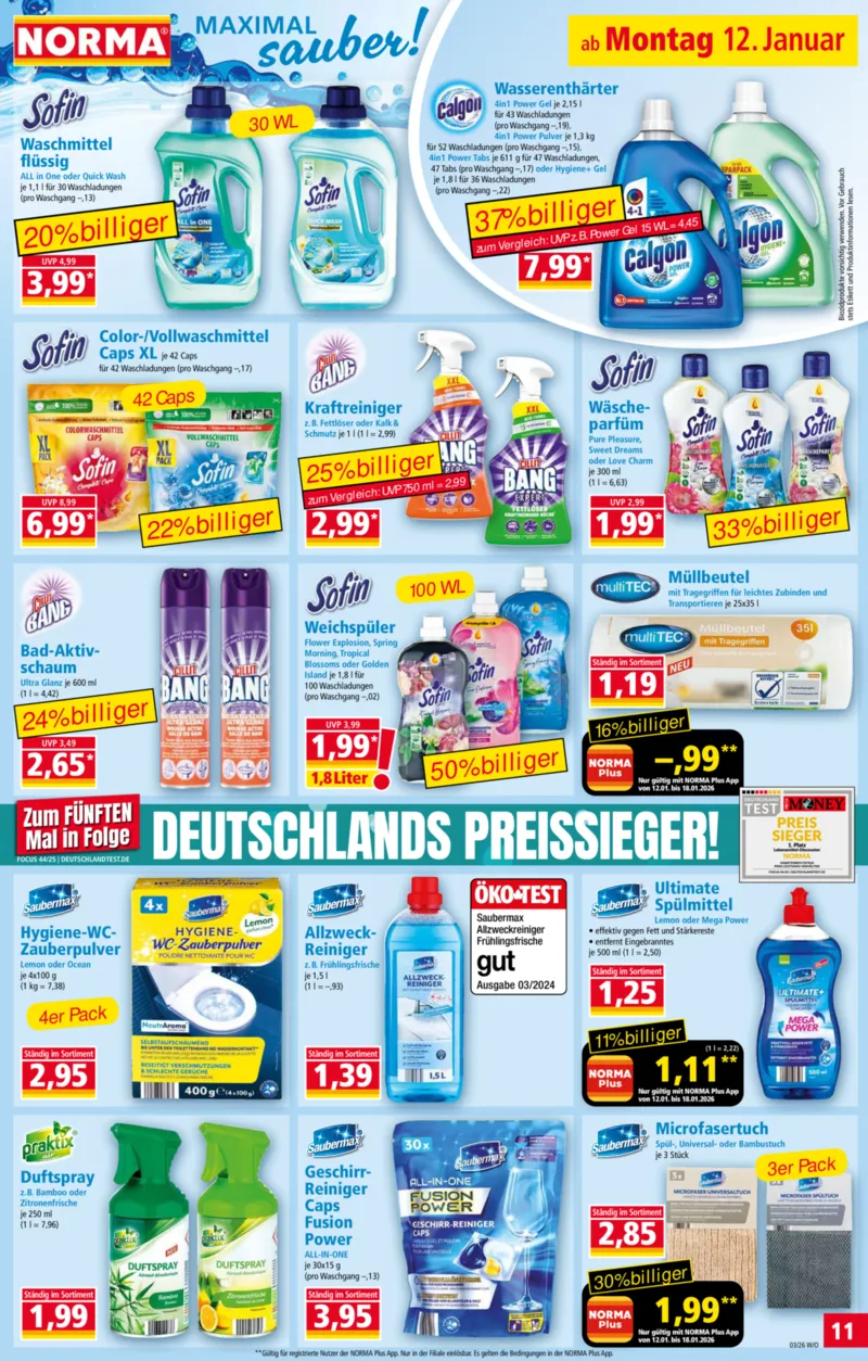 Norma Prospekt vom 12.01.2026, Seite 11