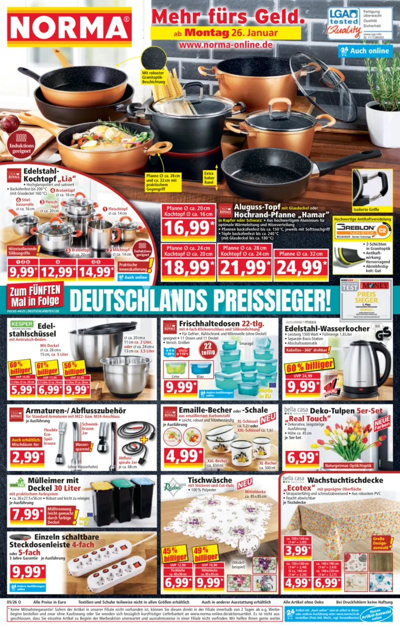 Norma Prospekt vom 26.01.2026, Seite 1