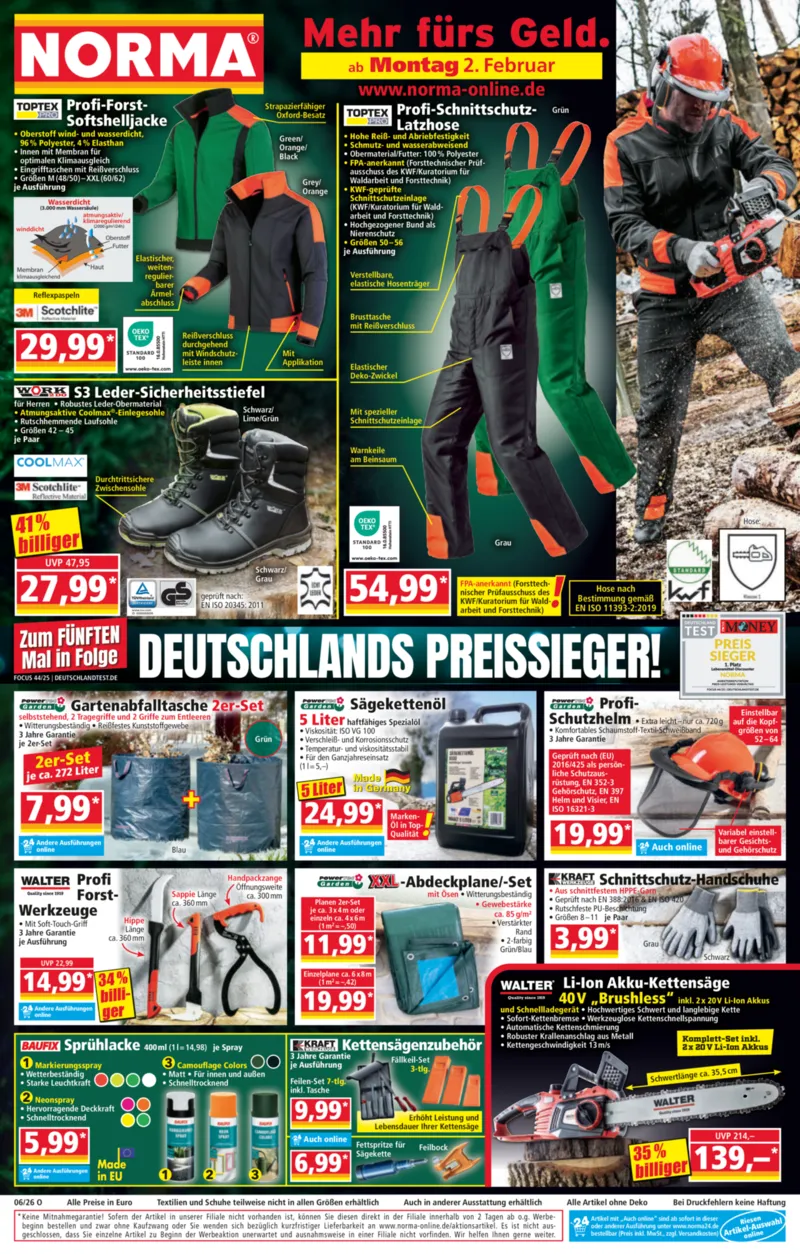 Norma Prospekt vom 02.02.2026, Seite 1