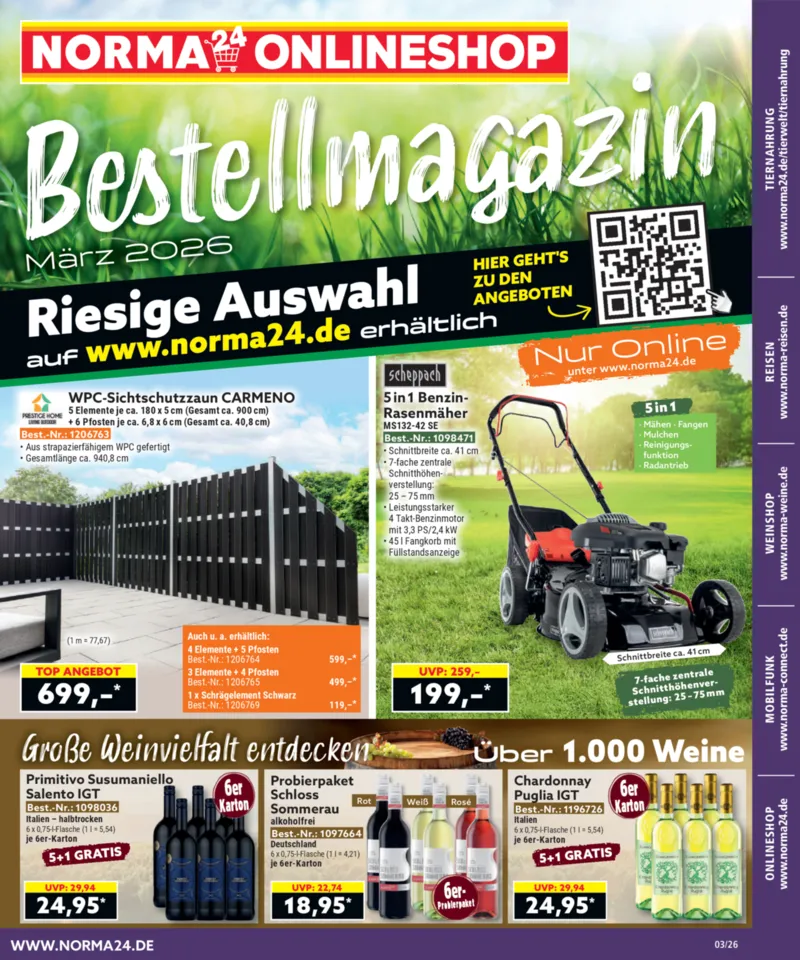 Norma Prospekt vom 01.03.2026, Seite 1