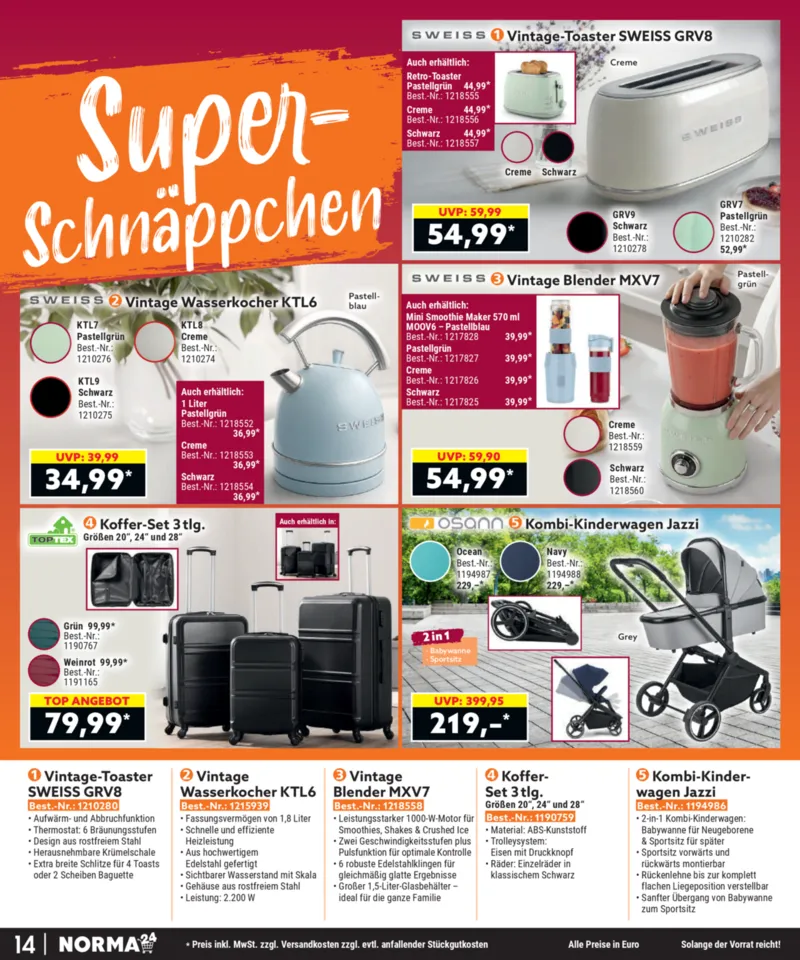 Norma Prospekt vom 01.03.2026, Seite 14