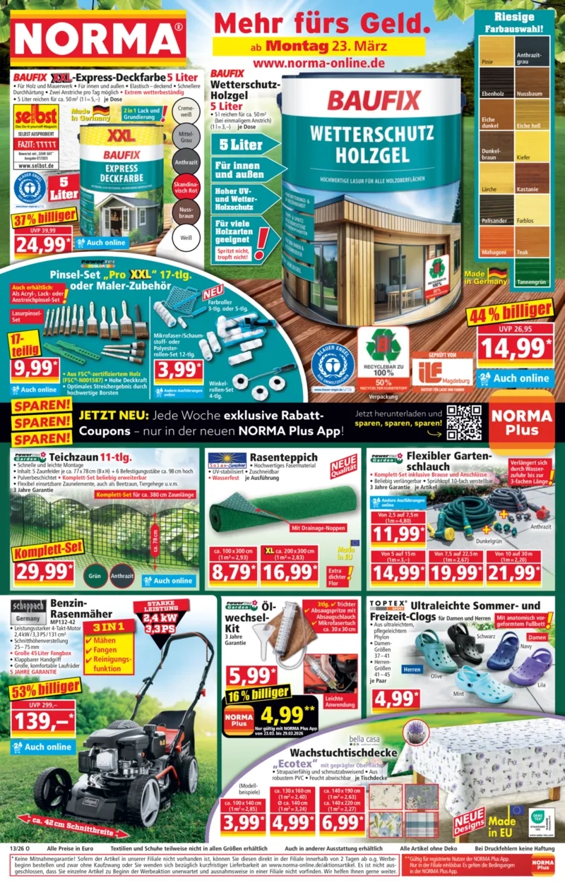 Norma Prospekt vom 23.03.2026, Seite 1