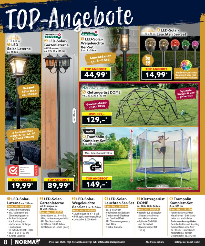 Norma Prospekt vom 01.04.2026, Seite 8