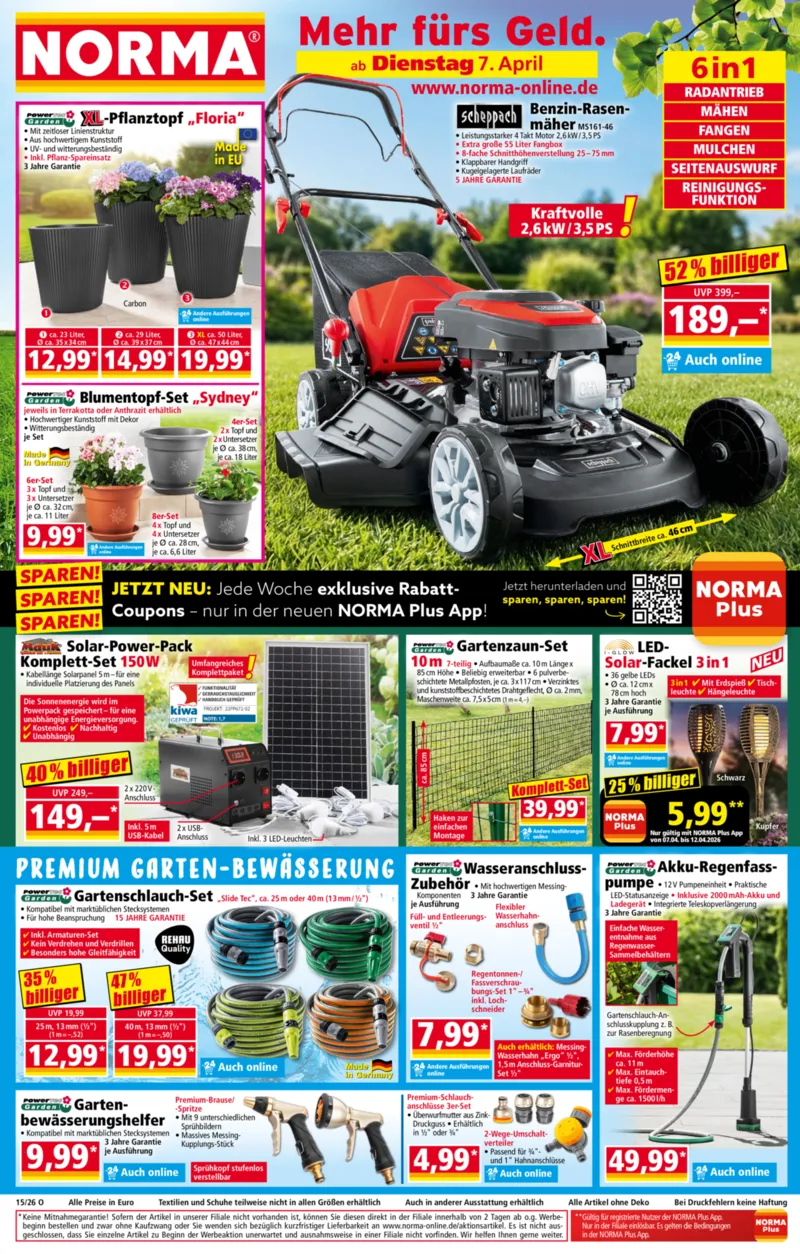 Norma Prospekt vom 07.04.2026, Seite 1