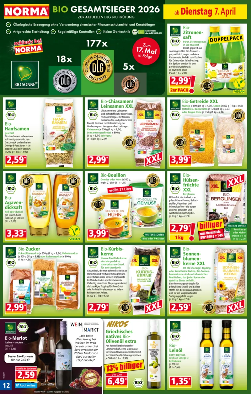 Norma Prospekt vom 07.04.2026, Seite 12