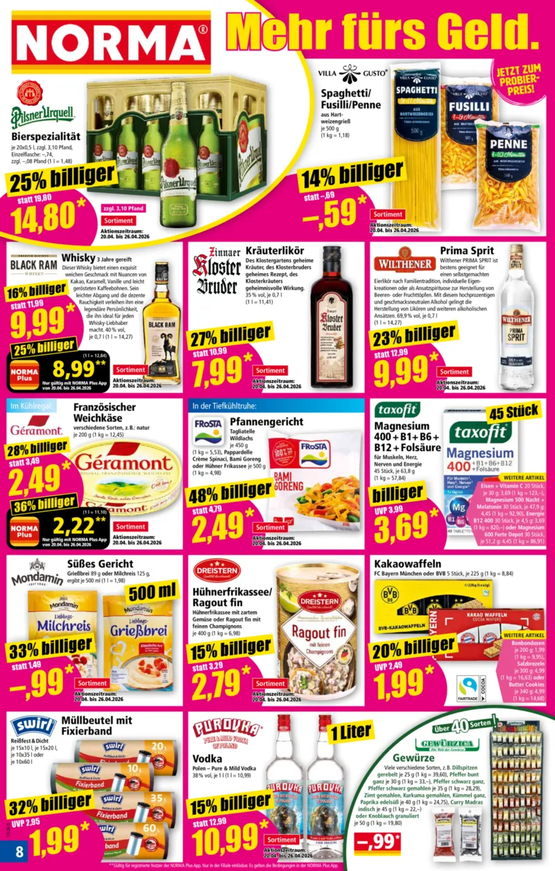 Norma Prospekt vom 20.04.2026, Seite 8