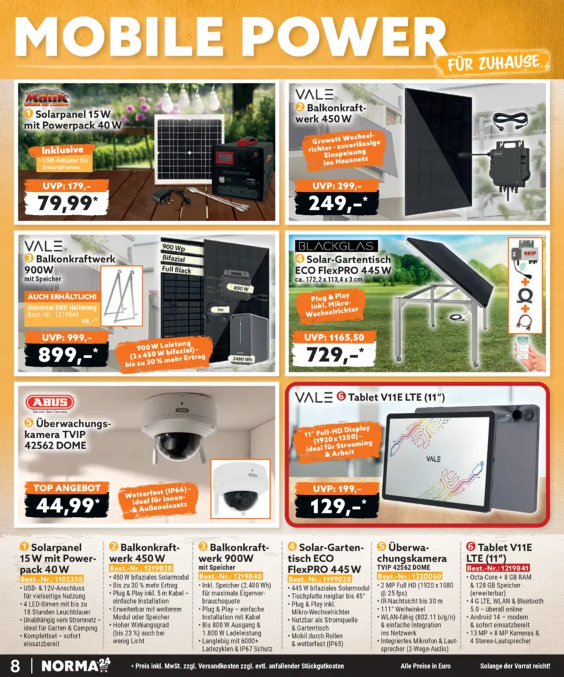 Norma Prospekt vom 01.05.2026, Seite 8