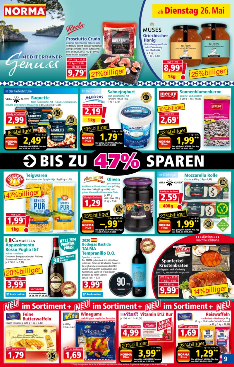 Norma Prospekt vom 26.05.2026, Seite 9
