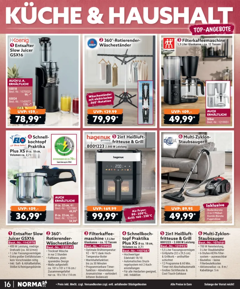 Norma Prospekt vom 01.06.2026, Seite 16