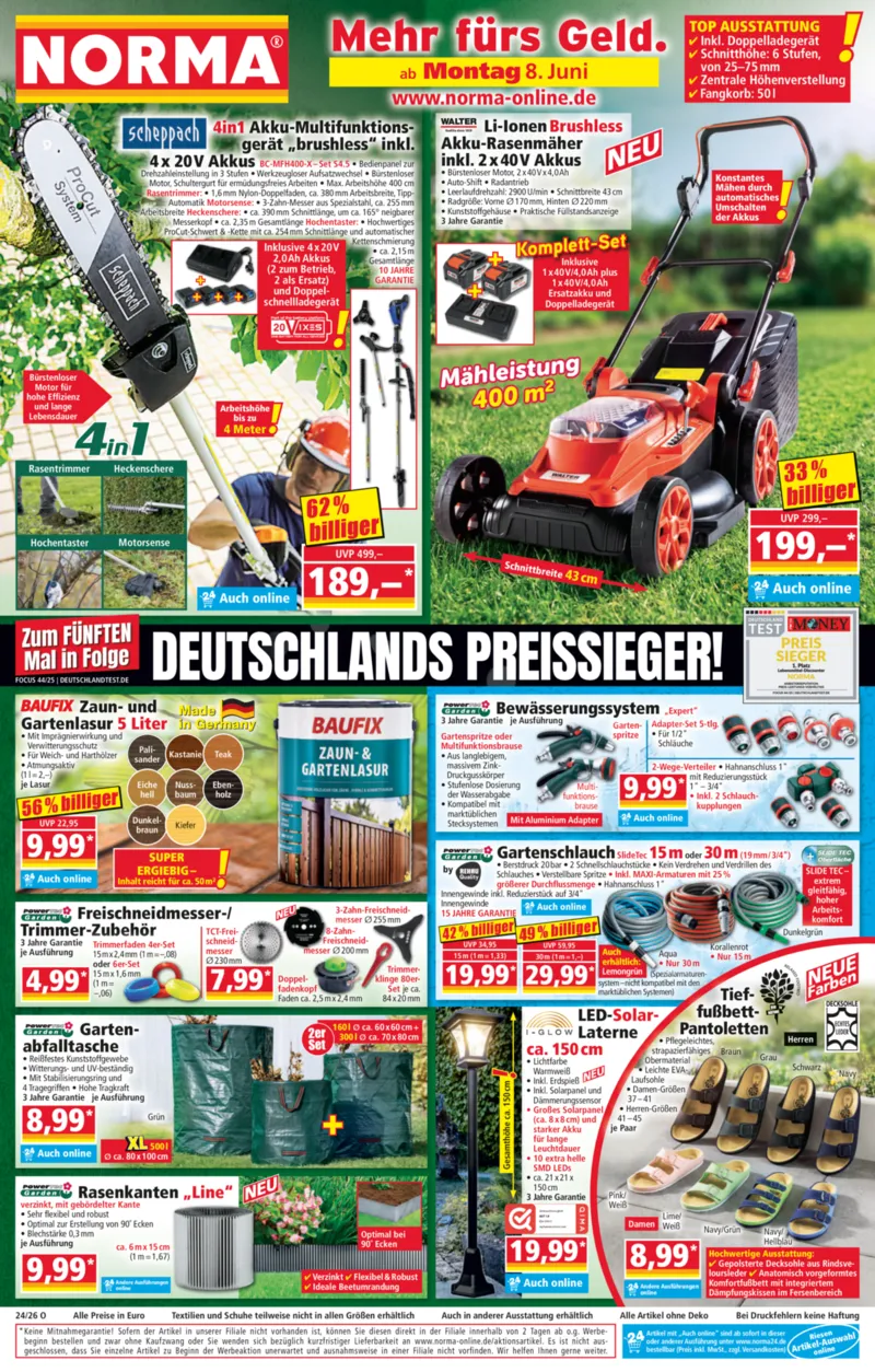 Norma Prospekt vom 08.06.2026, Seite 1