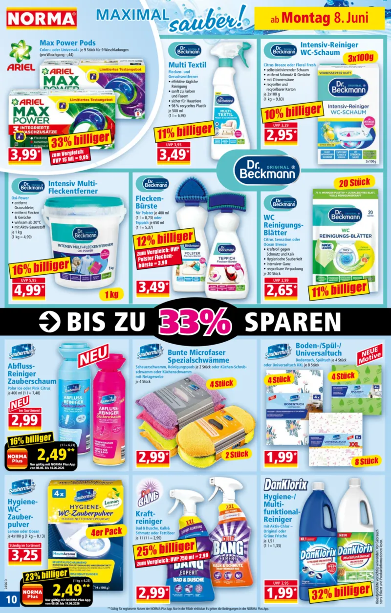 Norma Prospekt vom 08.06.2026, Seite 10