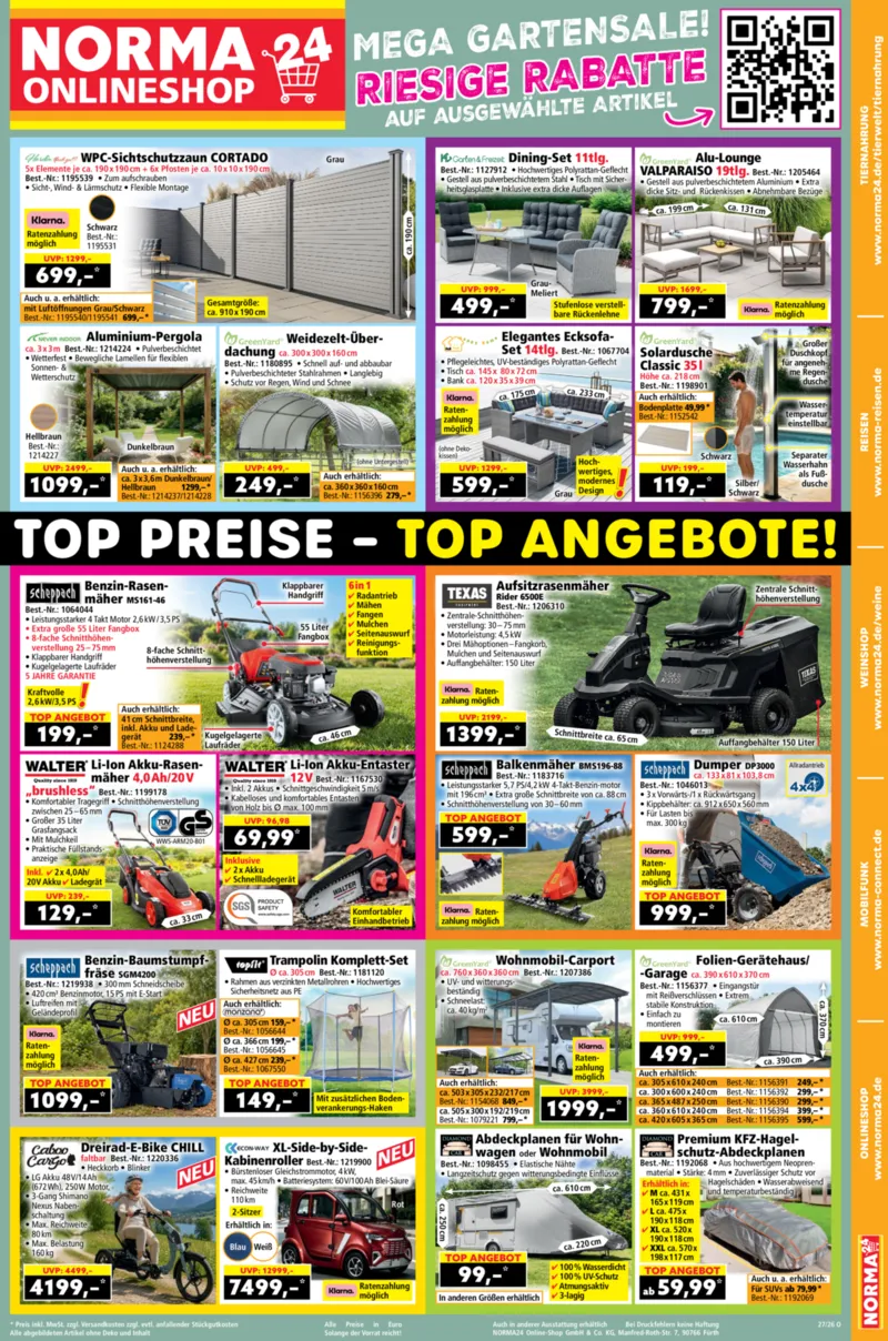 Norma Prospekt vom 26.06.2026, Seite 1