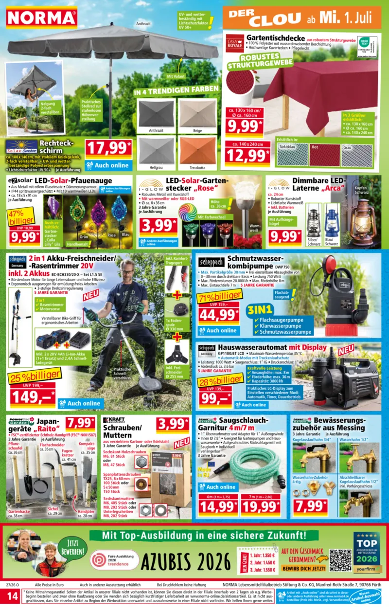 Norma Prospekt vom 29.06.2026, Seite 14