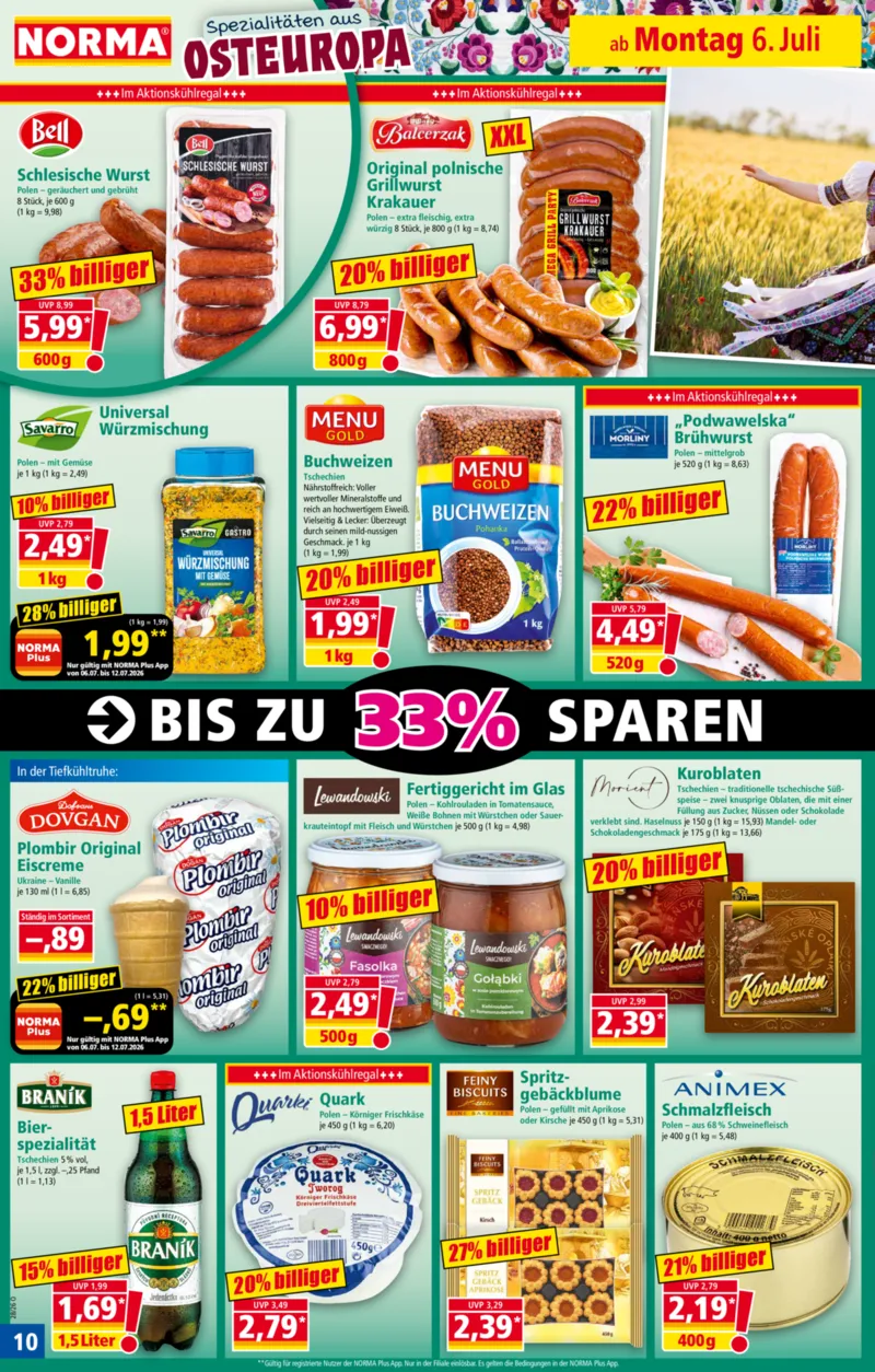 Norma Prospekt vom 06.07.2026, Seite 10