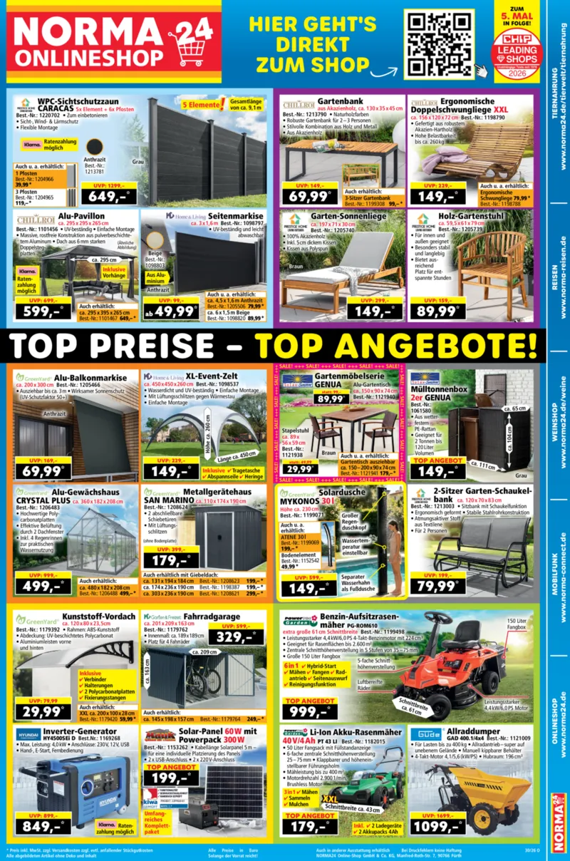 Norma Prospekt vom 13.07.2026, Seite 1