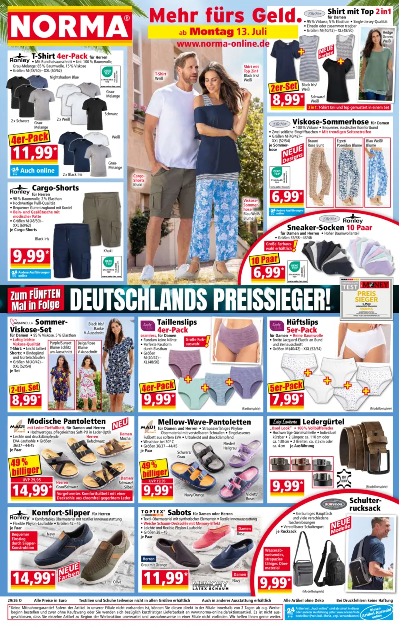 Norma Prospekt vom 13.07.2026, Seite 1