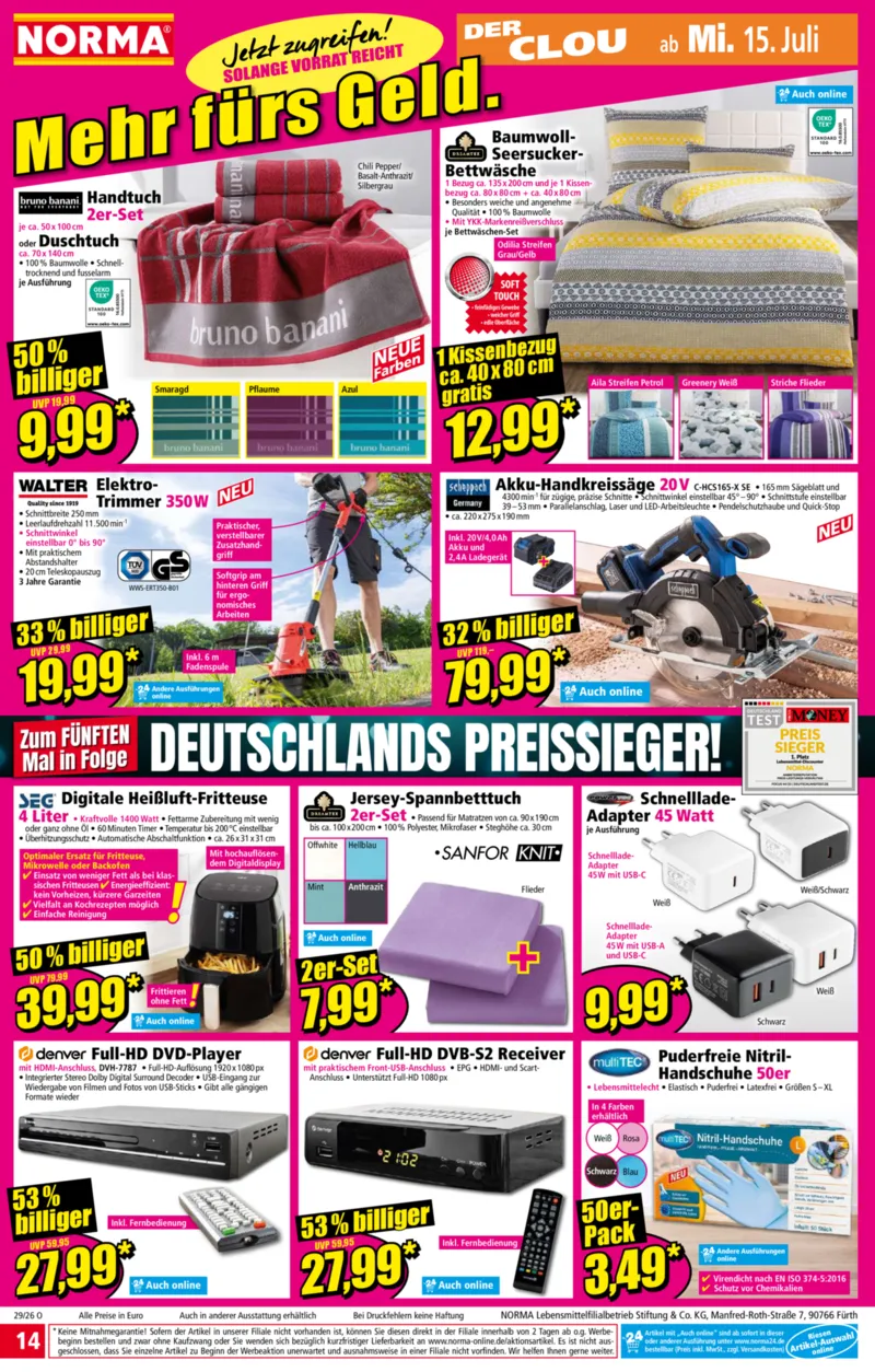 Norma Prospekt vom 13.07.2026, Seite 14