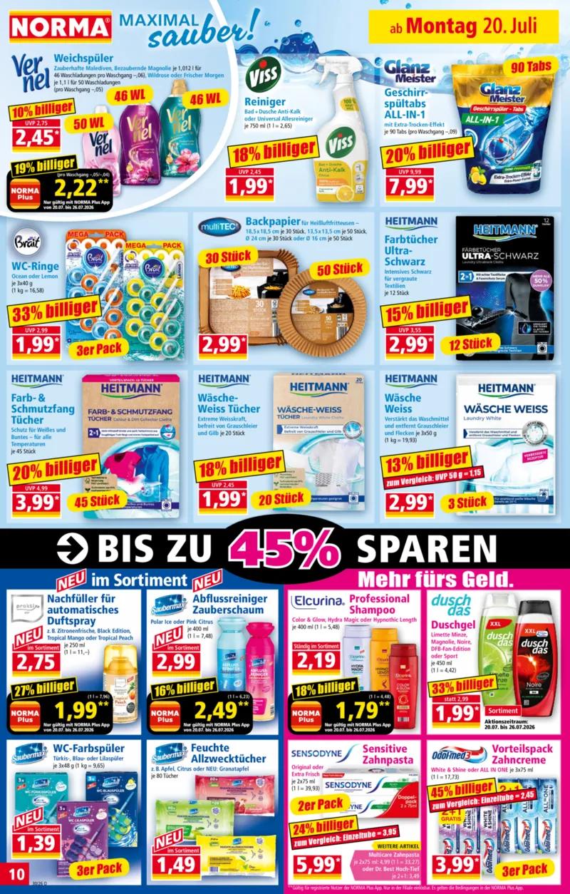 Norma Prospekt vom 20.07.2026, Seite 10