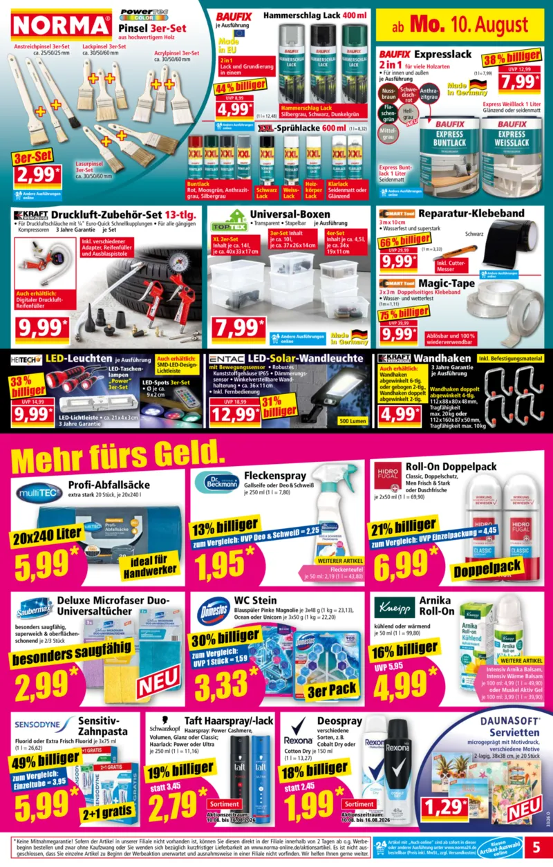 Norma Prospekt vom 10.08.2026, Seite 5