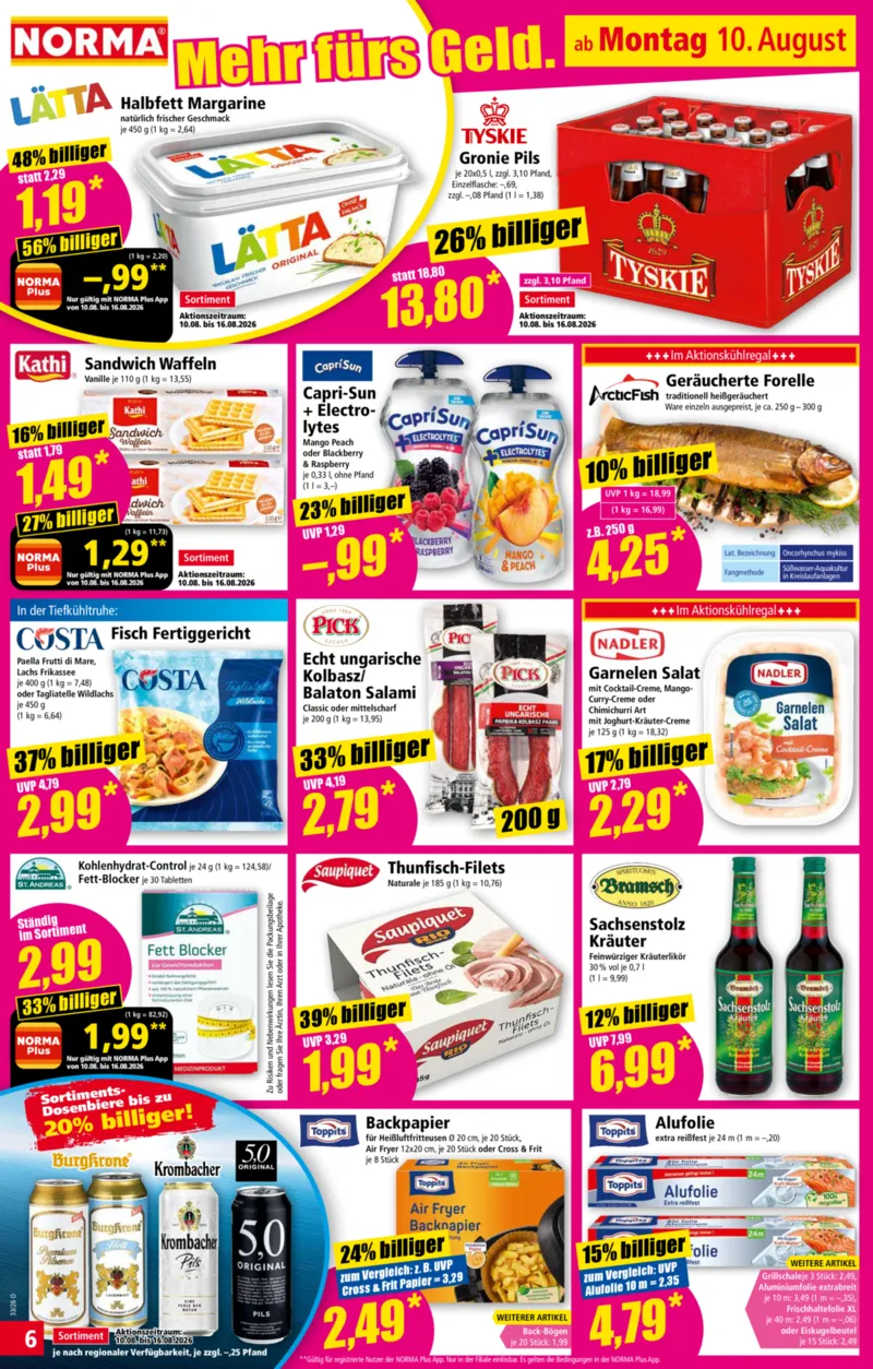 Norma Prospekt vom 10.08.2026, Seite 6