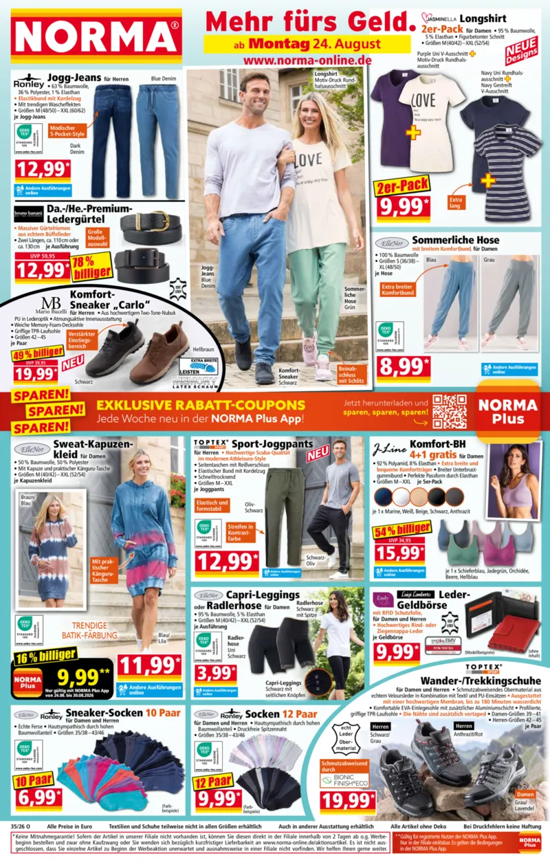 Norma Prospekt vom 24.08.2026, Seite 1