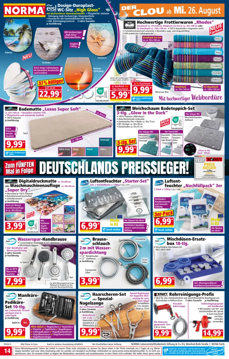 Norma Prospekt vom 24.08.2026, Seite 14
