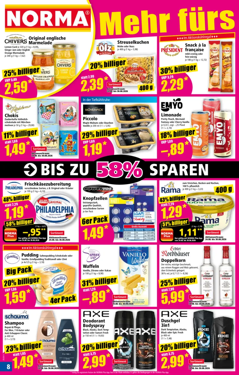 Norma Prospekt vom 24.08.2026, Seite 8